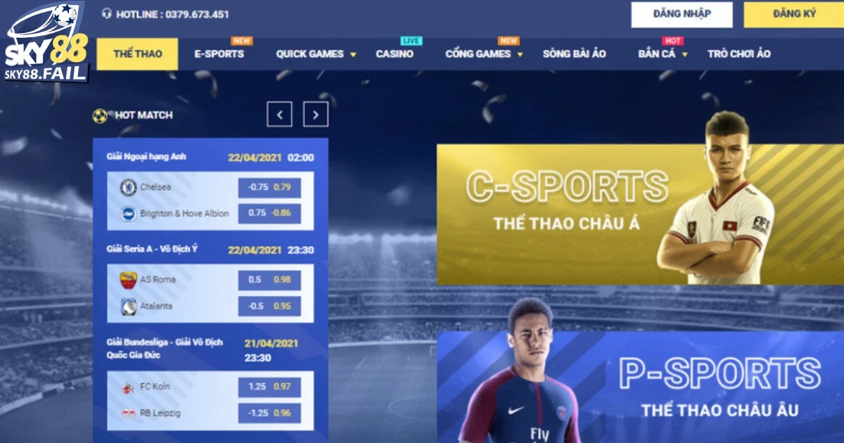 Sky88 57 Cá Cược Thể Thao Sky88: Đa Dạng Trò Chơi, Tỷ Lệ Cạnh Tranh