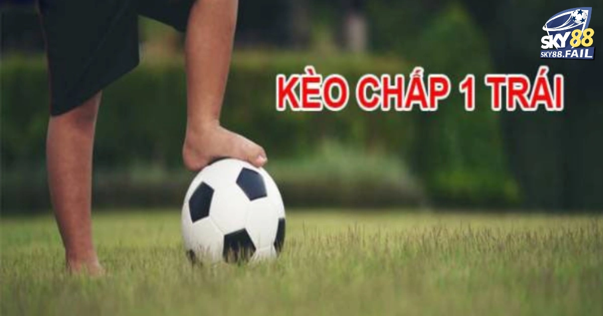 Kèo 1 hòa là loại kèo mà đội cửa trên được chấp 1 bàn so với đội cửa dưới