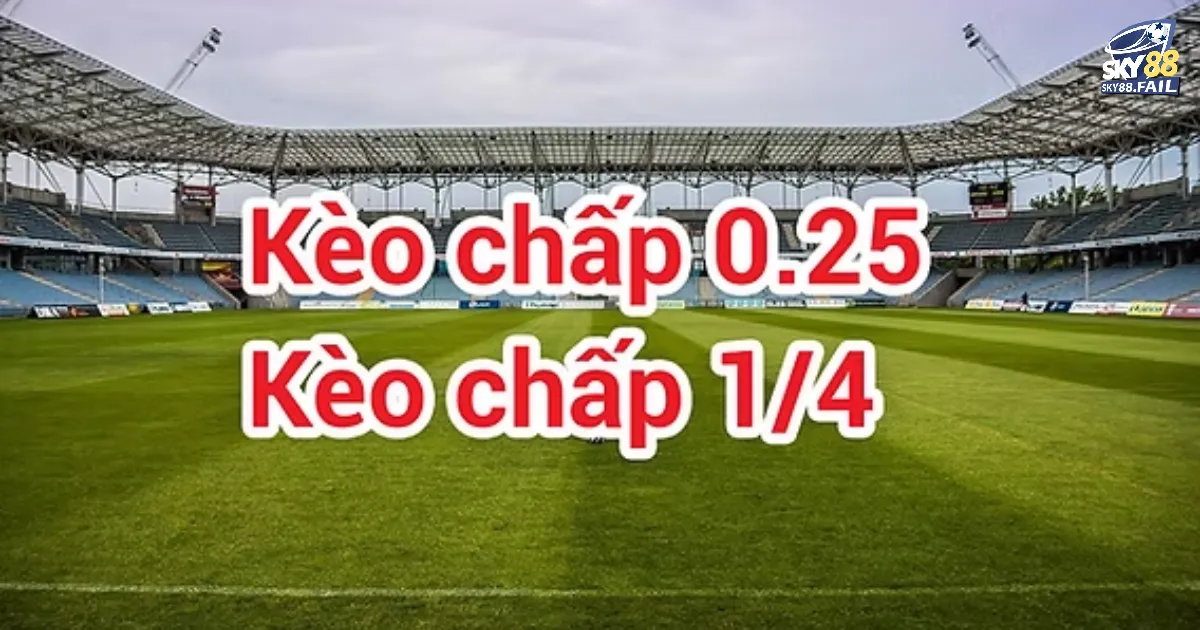 Kèo Chấp 1/4 SKY88 – Cược Đồng Banh Nửa Trái Chơi Sao Cho Khôn Ngoan 2 Để hiểu rõ về kèo chấp 1/4 tại Sky88, chúng ta cần phân biệt nó với kèo đồng banh
